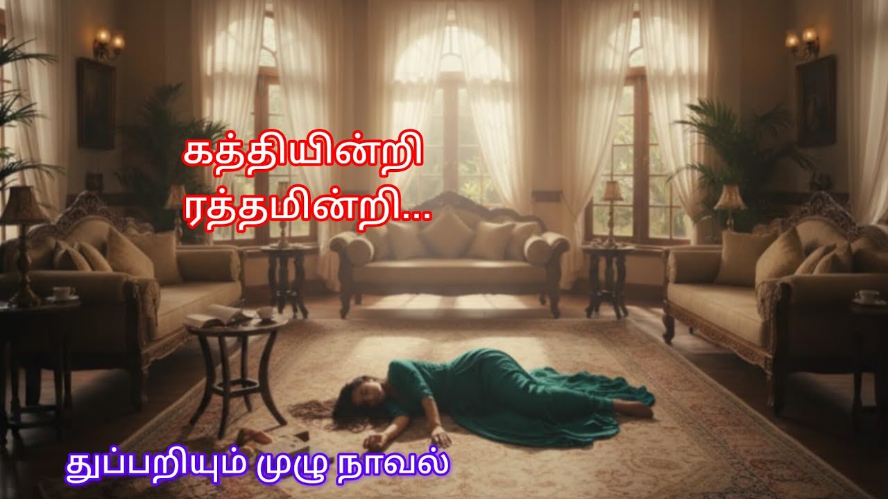 கத்தியின்றி இரத்தமின்றி.. #tamilaudiobook #detectivemystery #crimefiction #detectivefiction #horror 