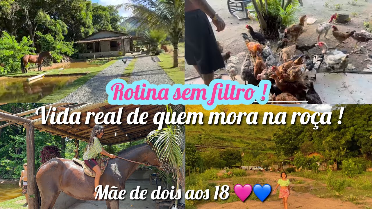 COMPREI UMA ÉGUA AQUI PRA NOSSA CHÁCARA 🥹🙏- vida na roça 