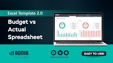 Budget vs Actual Excel Template | Compare Planned vs Real Spending