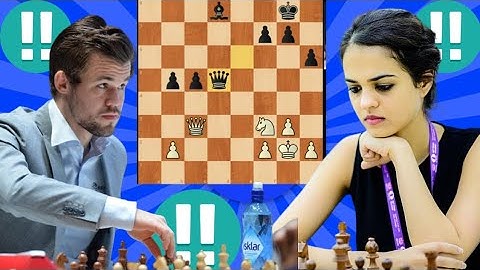 Upgrade Tania Sachdev vs Magnus Carlsen 28