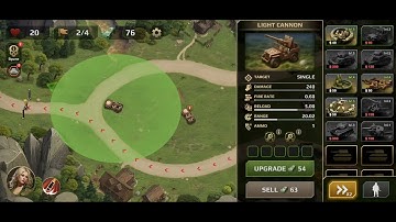 Level 14 #Easy WWll Defense: RTS Army TD game (mobile)#shorts #gameplay