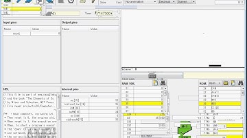 pong on hardware simulator