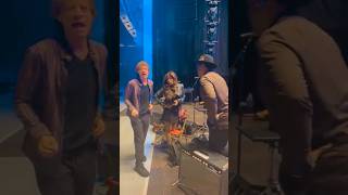 Mick Jagger warming up with Bernard and Chanel for the Jazz Fest - The Rolling backstage footage