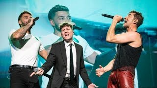 David Bisbal, La Konga & Emanero en el Movistar Arena de Argentina