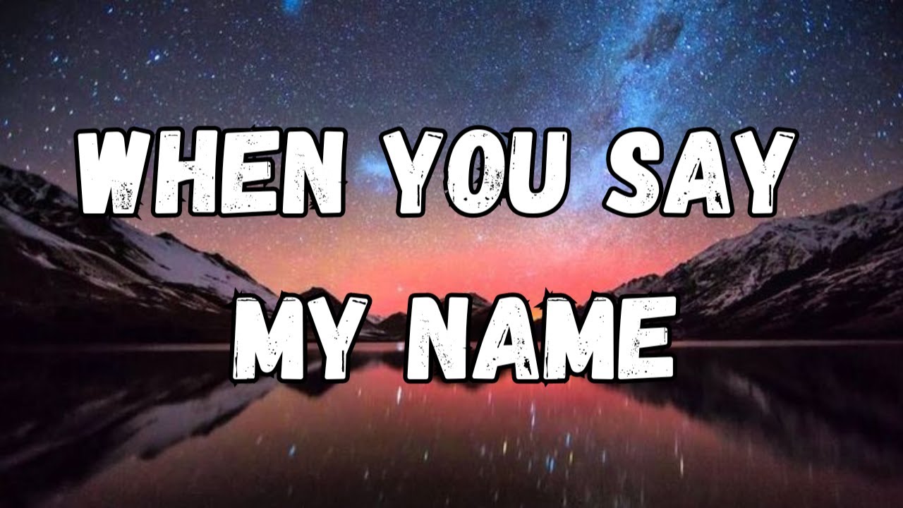 When You Say My Name | Passionate Love Song | Emotional Romantic Music