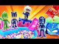 Pijamaskeliler çizgi film oyuncakları ile çocuk videoları derlemesi