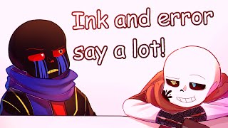 Ink and Error say a lot! parts 1 \u0026 2/animatic