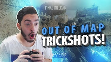 OUT OF MAP TRICKSHOTTING!! MW3/BO2 (3 SHOTS)