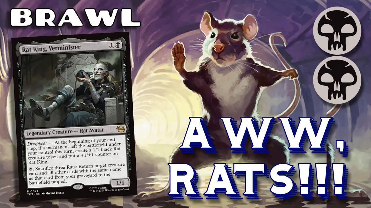A New King for the Colony - Rat King, Verminister - Brawl MTG Arena Gameplay