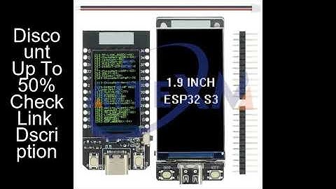 T-Display T-PicoC3 ESP32 S3 1.9 inch WiFi And Bluetooth-Compatible Module ESP32 C3 Development Board