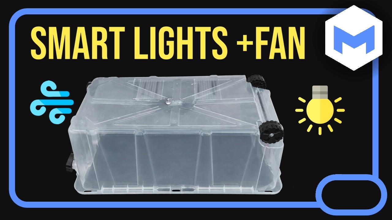 DIY Smart Laser Enclosure with Camera, Lights, and Ventilation