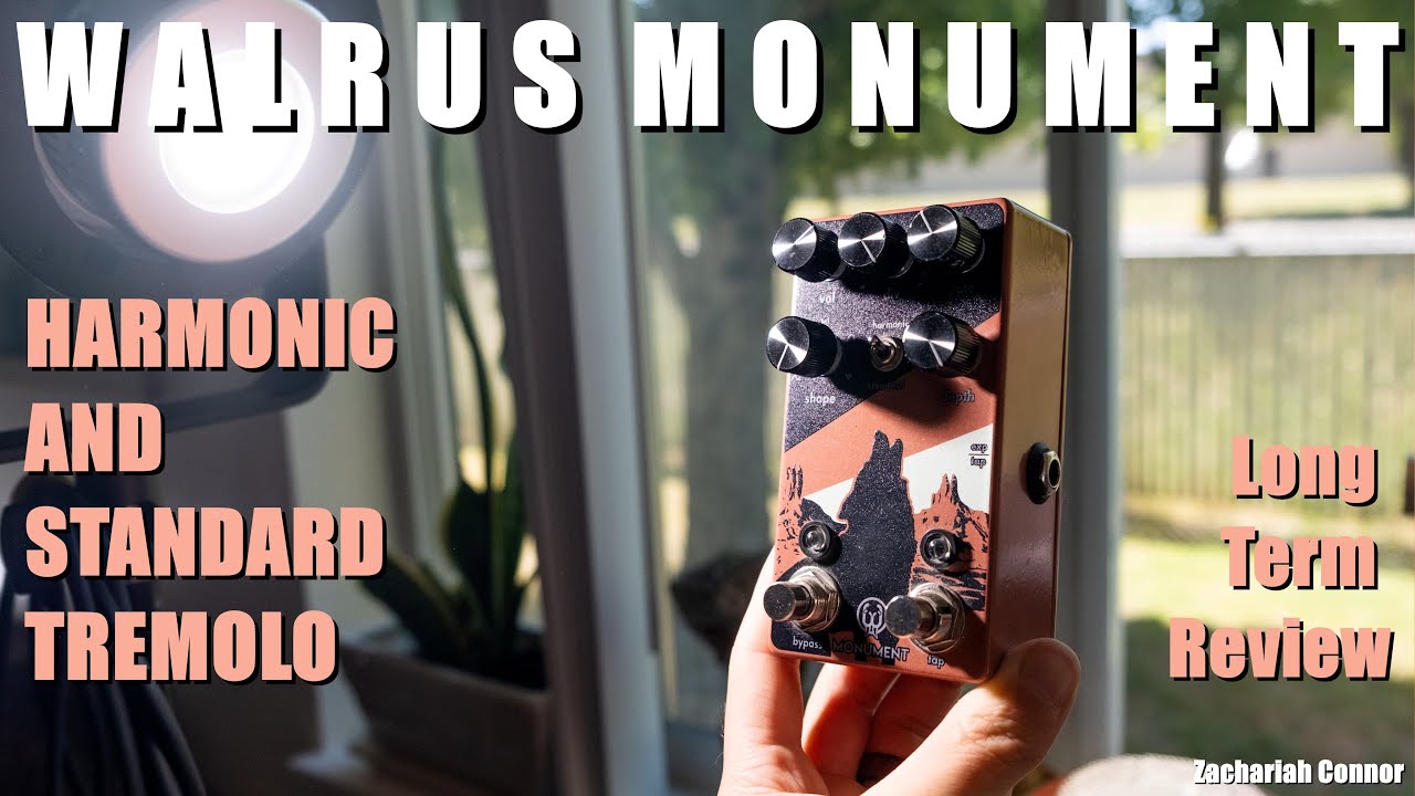 Долгосрочный обзор Walrus Audio Monument Tremolo v2 | Король педалей тремоло?