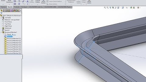 Solidworks/How To Import & Draw New Structural Member/Quick Tutorial