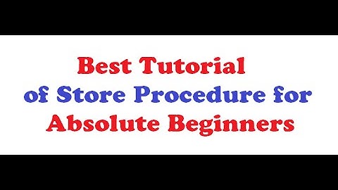 C# Tutorial Encryption and drop Store Procedure