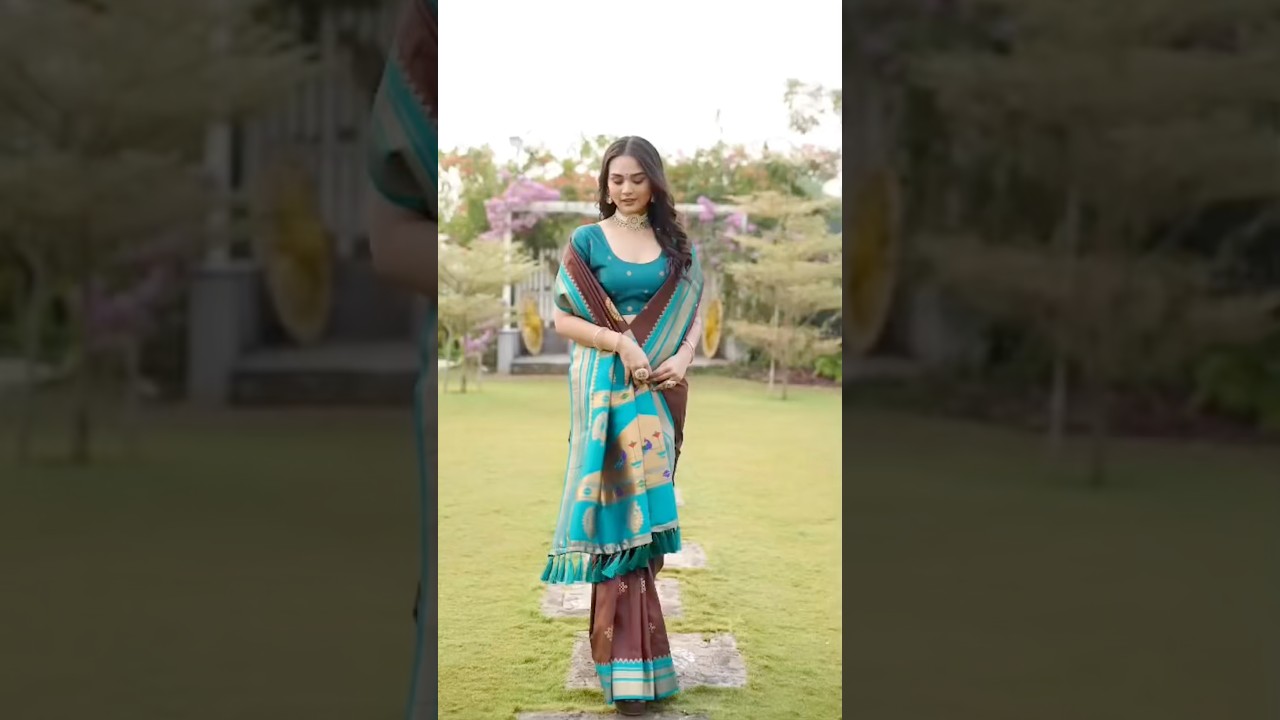 Soft Ilkal Paithani Silk Saree
