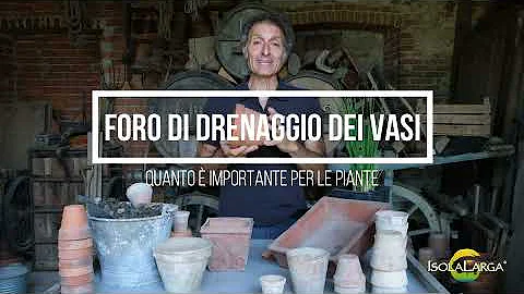 Come usare vasi senza buchi?