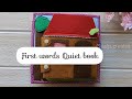 First words- Quiet book