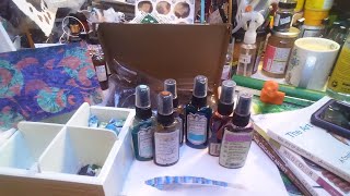 Mildly Monday  #mixedmedia  #ephemera #pmartiststudio