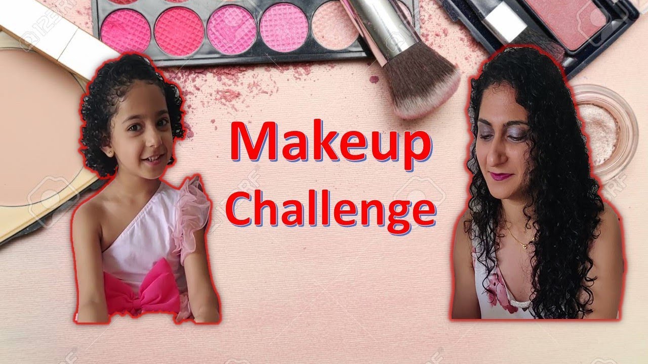 Makeup Challenge | No Mirror Makeup Challenge by 4 year kid | Kids Doing Makeup camera iphone 8 plus apk