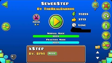 Geometry Dash - SewerStep by Darnoc 100% Complete (Insane Level)