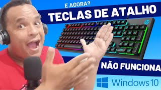 Resolver Atalhos De Teclado Que Não Funcionam No Windows 10