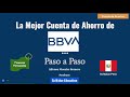 La Mejor Cuenta de Ahorros del BBVA en Perú