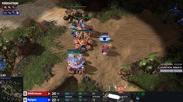StarCraft 2 - ZvP - 1 Base Speedling Nydus Allin
