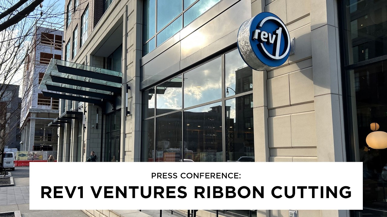 Press Conference: Rev1 Ventures Ribbon Cutting