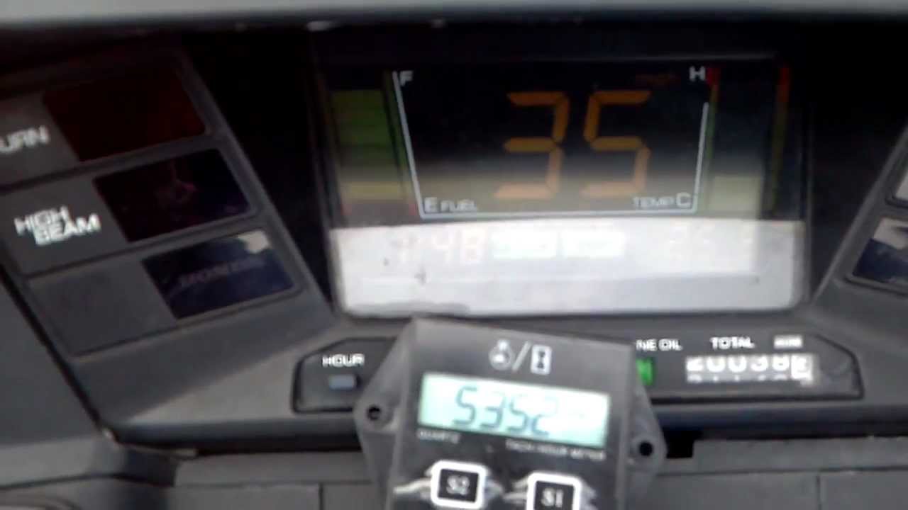 Honda Helix CN250 speed and RPMs - YouTube