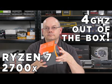 AMD Ryzen 7 2700x Review - 4Ghz OUT of the BOX!