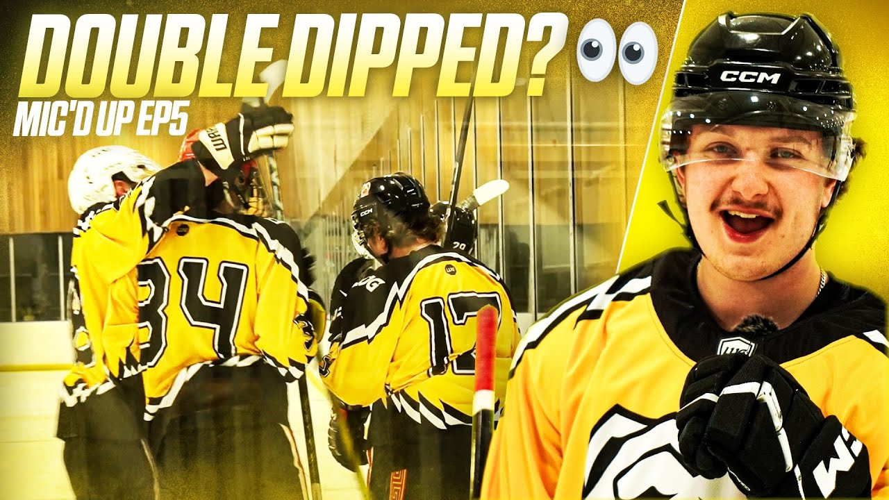 WE DOUBLE DIPPED!? *POLGZ HOCKEY MIC'D UP EP.5*
