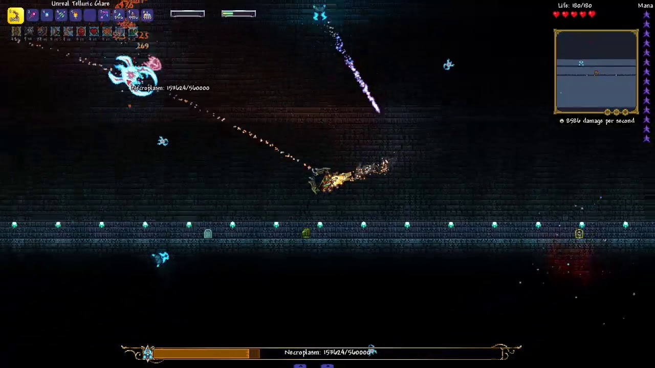 Terraria Calamity: Rev Mode Polterghast NOhit - YouTube