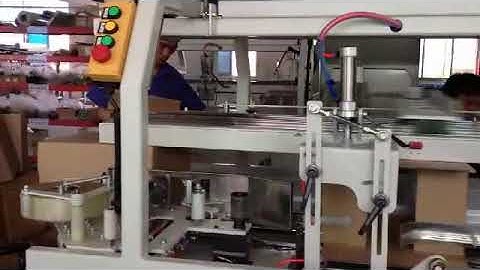 horizontal type case erector