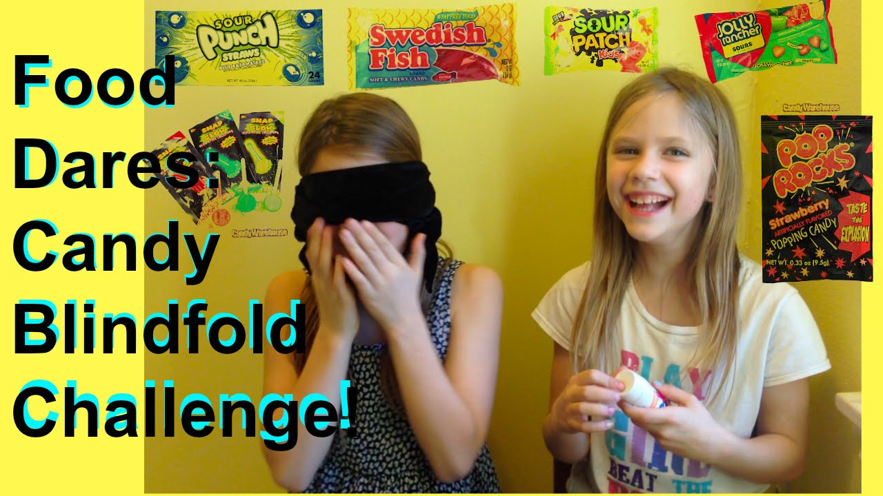 Fun Challenges Candy Taste Test Challenge Blindfold Guess The Sweets fun-for-kids-the-root-cause