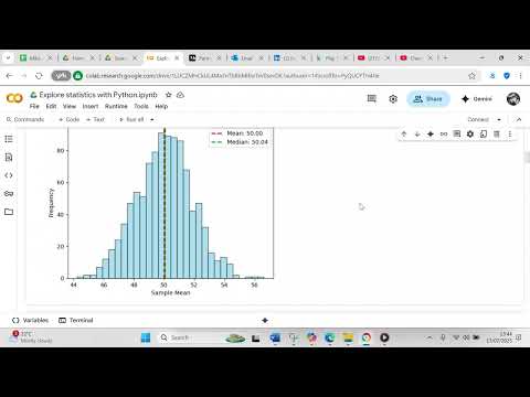Use Python to estimate a normal distribution
