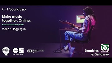 Soundtrap Video 1, logging in