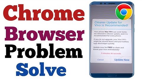 Chrome browser problem solution | Cleaner update problem in chrome browser ! in Hindi