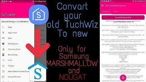 GRX TuchwizHome mod | How to install Latest TuchwizHome | MARSHMALLOW and NOUGAT