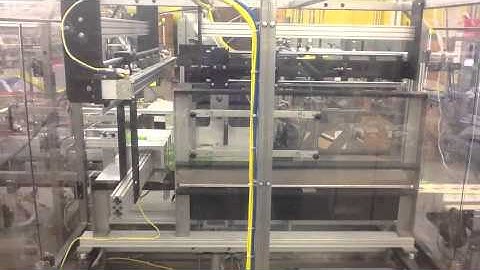 Econocorp Econocaser Case Packer with Stairstepper Collating Unit