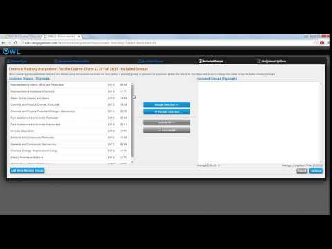 OSU Chemistry - Creating OWL Assignments