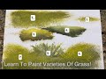 How To Paint Grass | Oil Painting | Learn To Paint With Yash