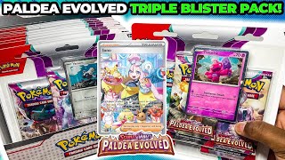 I PULLED IONO SAR! Pokemon Paldea Evolved Triple Blister Pack OPENING!