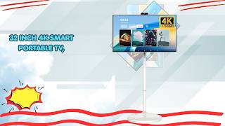 Mobile Screen Innovation Revealed — kumezo 32 Inch 4K Portable Smart TV — Review