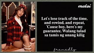 Bini  Unang Kilig S framed