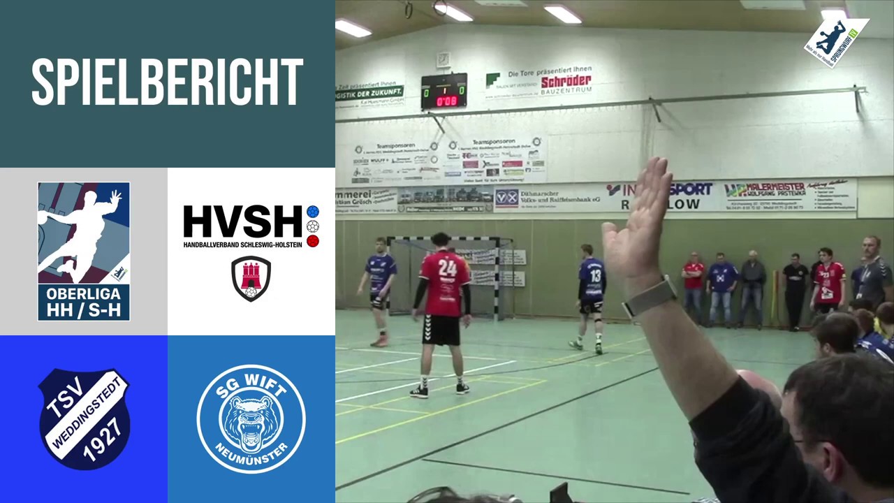 TSV Weddingstedt vs. SG WIFT Neumünster | SPRUNGWURF.TV