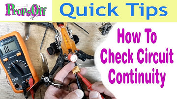 How To Check Circuit Continuity | How To Check If It Is Ok To Plug In A Lipo