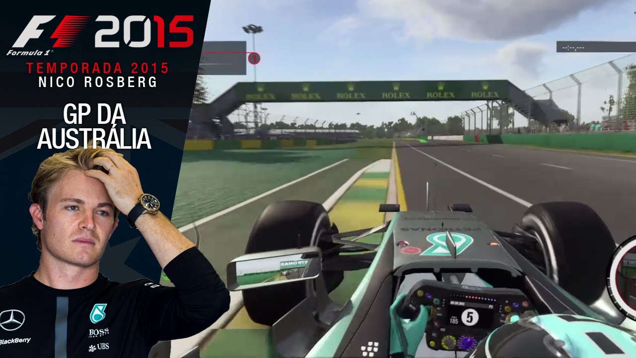 F1 2015 Campeonato - Nico Rosberg #03 - GP da Austrália - YouTube ES_Racer