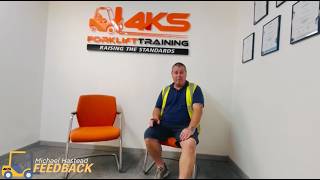 Counterbalance Forklift Course Review | Customer Testimonial | 4KS Forklift Training Peterborough