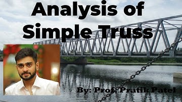 Analysis of Simple Truss (Lecture 1) | what is a truss | Difference between Truss, Beam, and  Frame