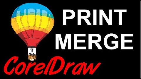CorelDraw Tips & Tricks Print Merge all on one page